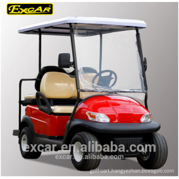 Front 2 seat and rear 2 seat mini electric golf cart